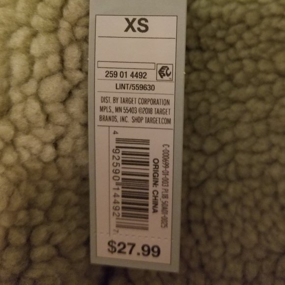 Prologue Women's Tan Lint Full Zip Long Sleeve Sweatshirt XS NWT - Picture 3 of 4